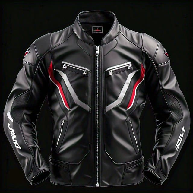 Motorbike Jacket with Armor